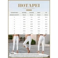 thumbnail image 5 of HOTAPEI Womens Skinny Jeans High Rise Skinny Jeans Button Fly Raw Hem Jeans Skinny Ankle Jeans Butt Lifting Jeans, 5 of 5