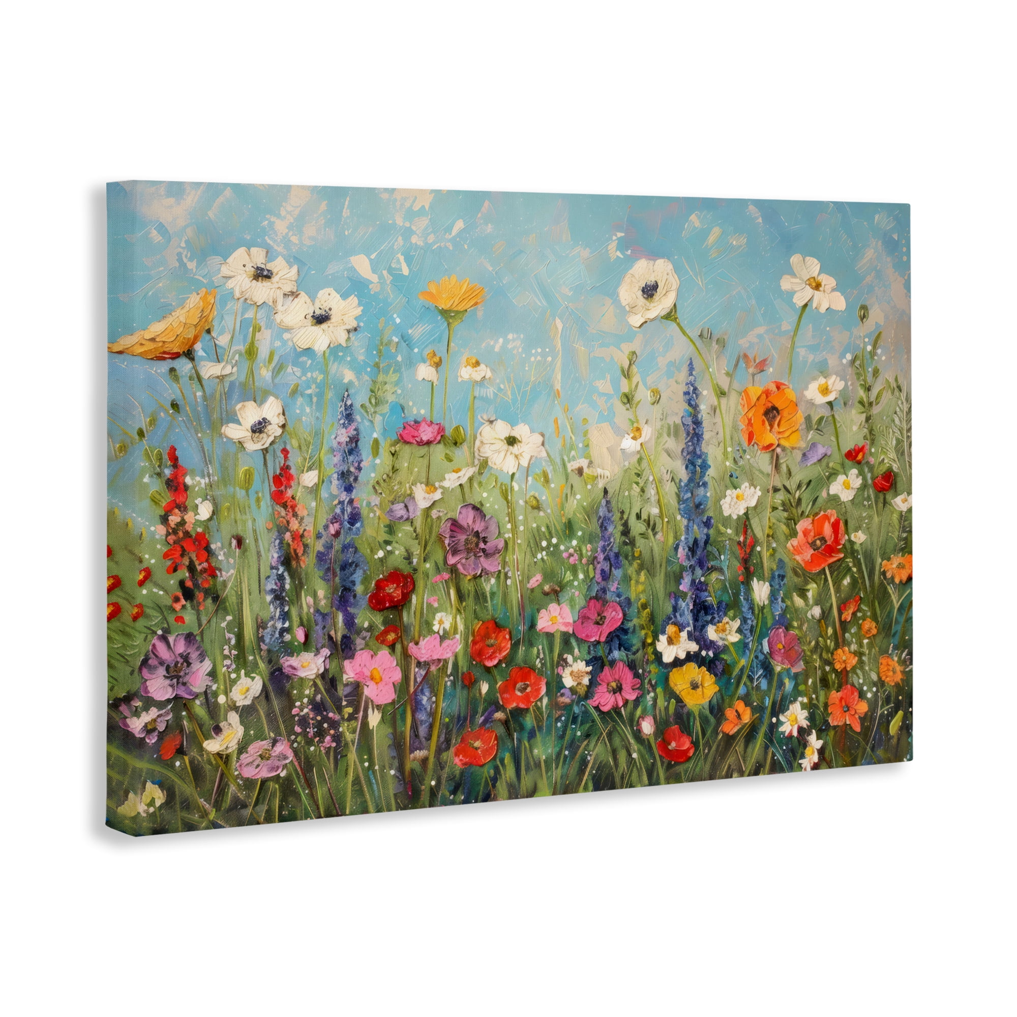 Stupell Industries Wildflower Field of Spring Blooms Canvas Wall Art, design by Creative Studio