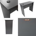 thumbnail image 3 of Escritorio Oficina Estudiantil isto para ti Gris Oxford Home Office Material MDP, 3 of 8