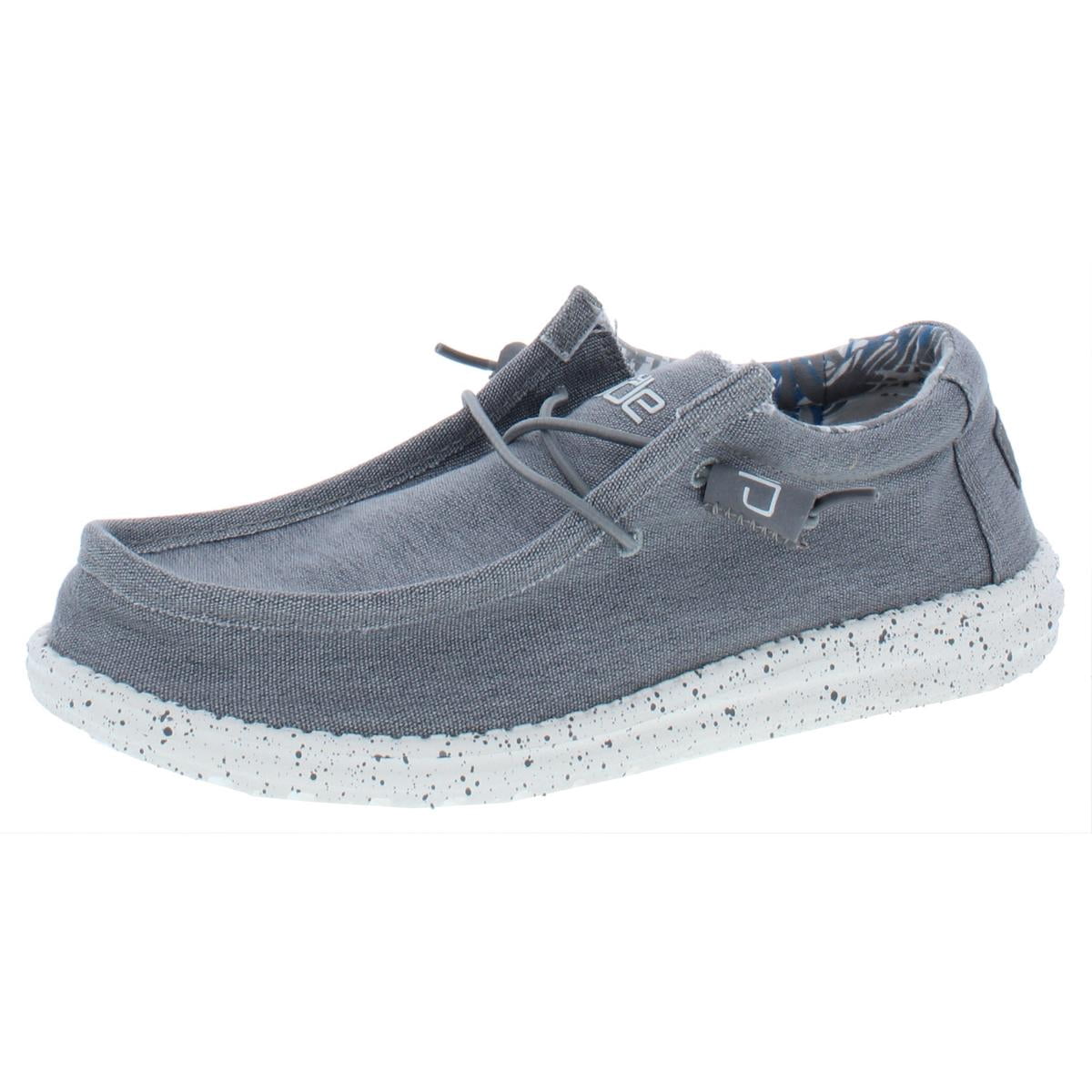 Hey Dude Wally Stretch Yin and Yang Grey Marl Slip On Loafers Mens 13 110383266 Hey Dude Wally Stretch Yin and Yang main image 3