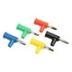 thumbnail image 1 of Conectores Tipo Banana Sin Soldadura, Conectores Tipo Banana Apilables Sin Soldadura Para Laboratorio Para Dispositivos Para La Industria, 1 of 8