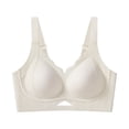 thumbnail image 4 of Bixock Wireless Sports Bras for Women Solid Color Side Coverage Support Underarm Containment for Fitness Activity Wear Bra, 4 of 5