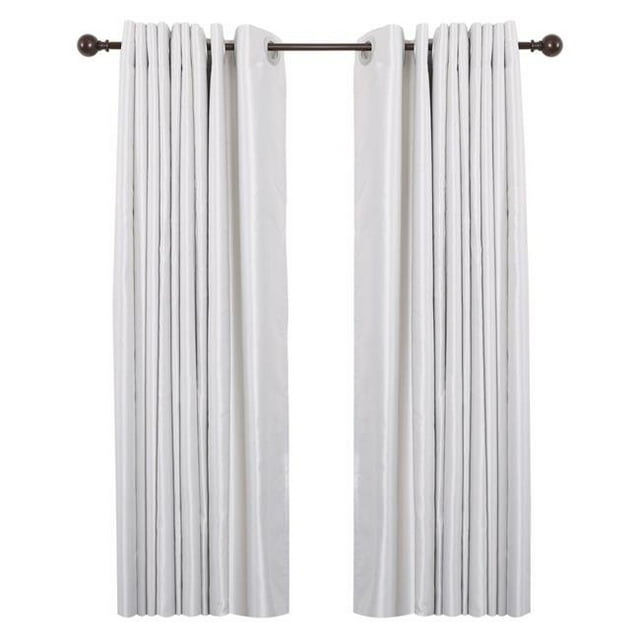 Utopia Alley D32RB Tringle à Rideau Réglable 28-48 Po avec Embouts Ronds - Bronze