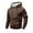 2B-Brown, variant on Men's Camo Hoodie Hooded Drawstring Hoodie with Pocket Long Sleeve Sweaters Outdoor Spring Fall Soft Daily Sports Wear,Gray L
