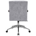 thumbnail image 5 of New Pacific Direct Tobin 23" Fabric Office Chair in Smash Gray/Chrome, 5 of 9