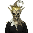 thumbnail image 2 of Mascara Bufon Calavera Terror Disfraz Halloween Macabro Jester Siniestro, 2 of 5