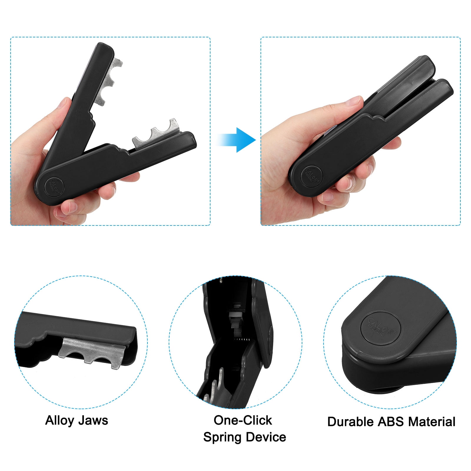Uxcell Rose Thorn Stripper Tool Thorn Remover Tools Rose Cleaner Leaf Steam Thorn Stripper Tool Black