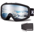 thumbnail image 1 of Ski Goggles, OTG, Anti-Fog & Helmet Compatible Fit Snow Goggles for Men & Women, 1 of 6