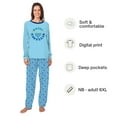 thumbnail image 2 of Happy Hanukkah Matching Family Pajamas With Dog, Hanukkah Pajamas With Plus Size, Size NB - Men 6XL, 2 of 7