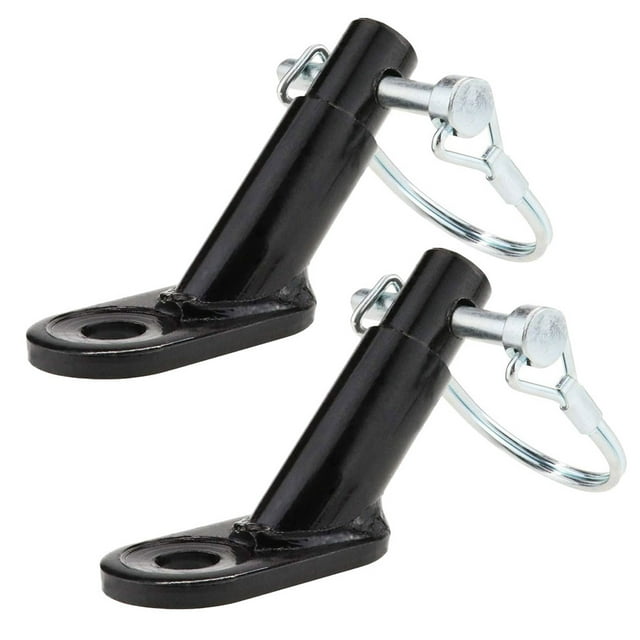 2Pcs Iron Bike Hitch Drawing Head Replacement Trailer Coupler Metal Bike Trailer Hitch Attachment