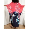 thumbnail image 2 of CFCSRP Caftans for Women Plus size Beach Maxi Pink Dresses Swimsuit Cover Up Kaftan Swimwear, 2 of 5