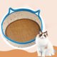 thumbnail image 4 of Cama de tabla de rascar para mascotas tejida con cuerda | Resistente al desgaste No se desprende | Lino Natural Blanco | 13.78"x13.78"x5.12" | Tumbona de descanso duradera para todas las estaciones, 4 of 6