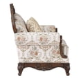 thumbnail image 5 of ACME Nayla Floral Upholstered Rolled Arms Sofa with 4 Pillows Walnut, 5 of 5