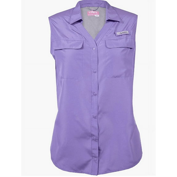 HABIT Women's Short Sleeve Fishing Guide Shirt Small