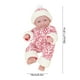 thumbnail image 3 of Conjunto de vestido navideño para muñecas Reborn de 30 cm | Disfraz de algodón elástico rosa, rojo y gris | Regalo y juguete para niñas de más de 3 años, 3 of 6