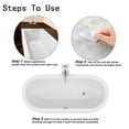 thumbnail image 7 of Yesbay 20Pcs Flower Non-Slip Bathtub Mat Stickers Mold Mildew Resistant Shower Pads,Clear, 7 of 7