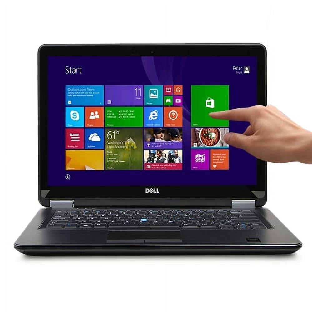 Dell Latitude E7440 14" Touch Laptop Intel i7 Dual Core 2.1GHz 8GB 256GB SSD