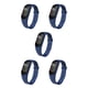 thumbnail image 2 of Tholdsy Reloj Bluetooth Inteligente Detector de Cardíaco Impermeable Fitness Sports Información Recordatorio de Llamada, Azul Azul 5piezas, 2 of 6
