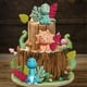 thumbnail image 3 of Decoración de tarta de arcilla con forma de dinosaurio ZXSWEET para cumpleaños de niños y niñas, 3 of 7