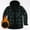 Army Green, variant on cllios Men's Sherpa Lined Flannel Shirt Jackets Clearance Sales,Winter Thick Warm Coat Drawstring Long Sleeve Plaid Hooded Jacket Casual Snap Front Fleece Jacket