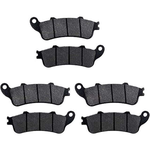 Kit de 3 pares de pastillas de freno para ST 1300 Pan European ABS y Non ABS 2002-2007