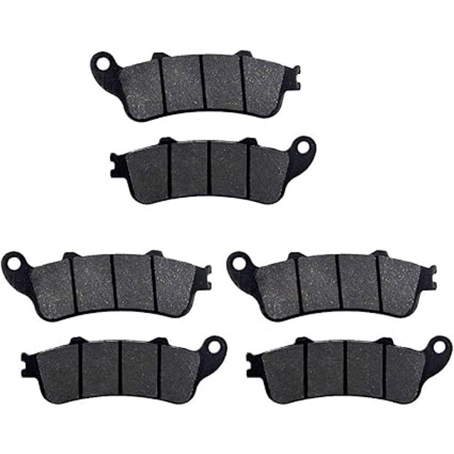 Kit de 3 pares de pastillas de freno para ST 1300 Pan European ABS y Non ABS 2002-2007