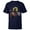 Navy, variant on Marvel Ant-Man and the Wasp: Quantumania Scott Hope Cassie - Short Sleeve T-Shirt for Kids - Customized-White