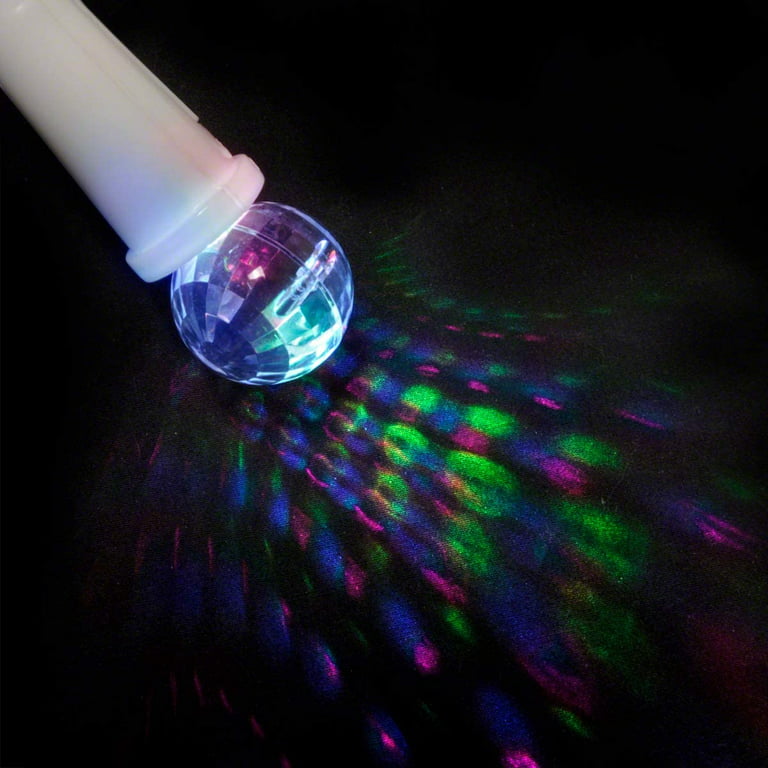 Fiber Optic Wands with Light Show Ball