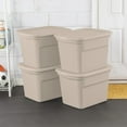thumbnail image 4 of Sterilite 68L Tote - Bronze, 4 of 4