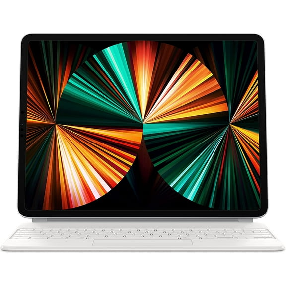 Restored Apple MJQL3LL/A Magic Keyboard (for 12.9-inch iPad Pro - 5th Generation) -US English- White (Refurbished)