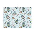thumbnail image 1 of Balery Winter Wonderland Light Blue Alfombrilla de Secado para Cocina, 18x24 Pulgadas, Súper Absorbente para Platos y Encimeras, 1 of 7