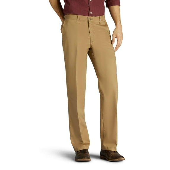 Lee Men's Total Freedom Straight Fit Straight Leg Pants - Original Khaki, Original Khaki, 30X30