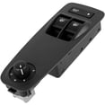 thumbnail image 2 of Car Window Switch Compatible with Relay/Jumper 2006- 2015 Plastic Window Switch Button Window Control Switch Stable Window Lifter Switch for Car Auto (Gray Black), 2 of 11