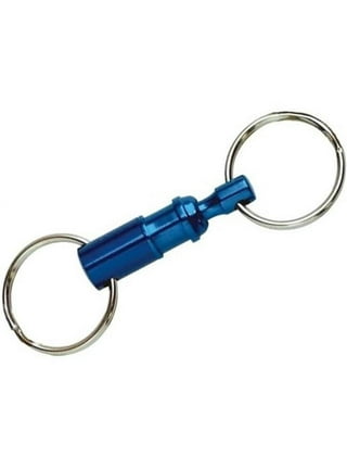Lucky Line 5 Twisty Lock Key Ring, Flexible Nylon Coated Steel Wire Loop,  Corrosion-Resistant and Durable, 1 Pack