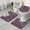 Pink Breast Cancer-2, variant on Pink Breast Cancer and Love Bathroom Rugs Sets 3 Piece,Toilet Cover Set,Absorbent Non Slip Bathroom Mats Sets with U-Shaped Contour Rug Toilet Rug Set