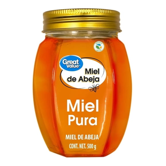 Miel Great Value orgánica 500 g