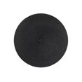 thumbnail image 4 of Tuvgenk for Indoor/Outdoor Dining Table Mats Easy to Clean Woven 7" Cotton Placemat Stain Resistant Round for Dining Decoration Waterproof Black, 4 of 4