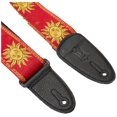 thumbnail image 4 of Correa para guitarra Levy's Leathers MPJG-Sun-Red de 5 cm de ancho, 4 of 4