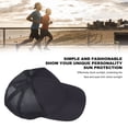 thumbnail image 4 of Baseball Cap, Breathable Unisex Baseball Hat Black  for Shopping, 4 of 7