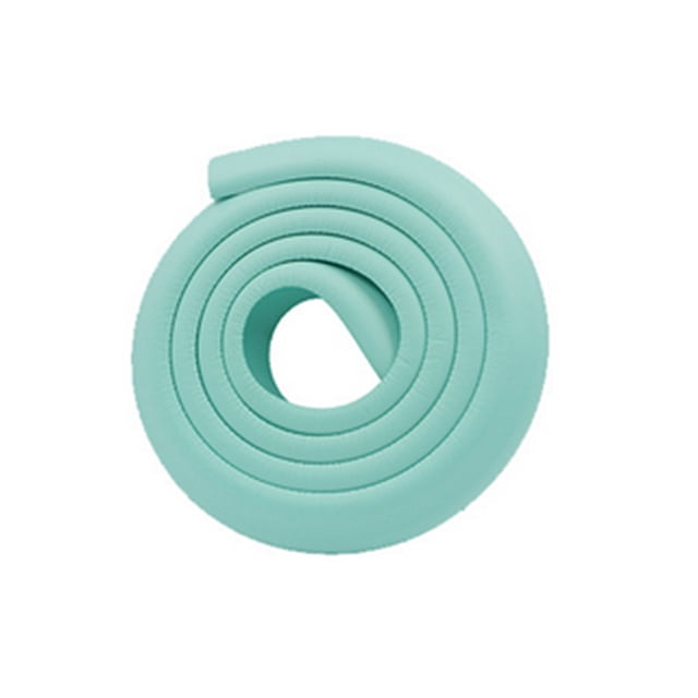 Billuyoard 3 piezas de protectores de ángulo de espesar 2 metros de longitud cubiertas de esquinas multifuncional DIY anticolisión tira amortiguadora Decoración del hogar Verde claro Billuyoard HA065431-01