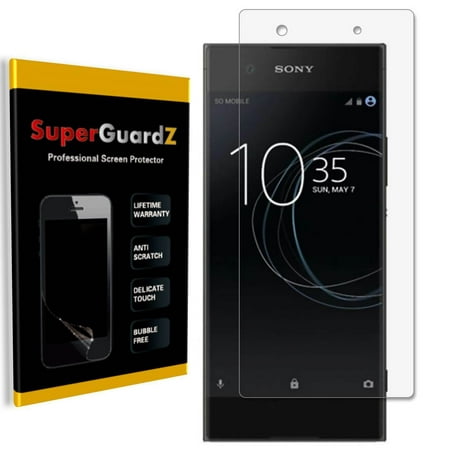[8-Pack] For Sony Xperia XA1 SuperGuardZ Screen Protector, Ultra Clear, Anti-Scratch, Anti-Bubble