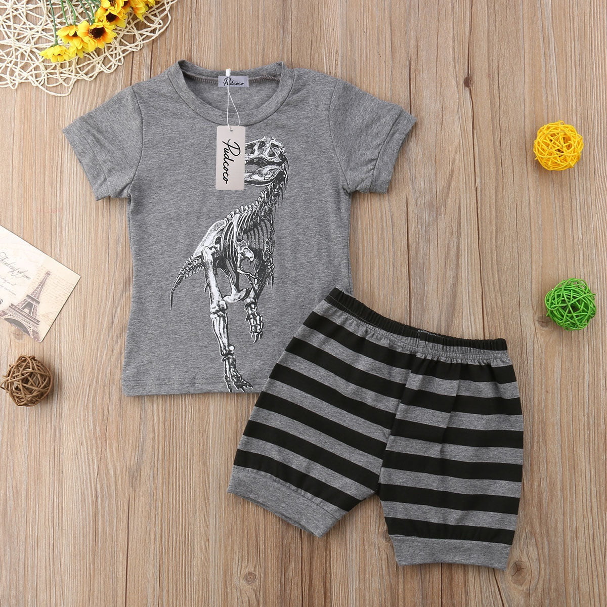 Summer tenue 3-6 MONTHS Baby Boys Shorts /& T-shirt Set New