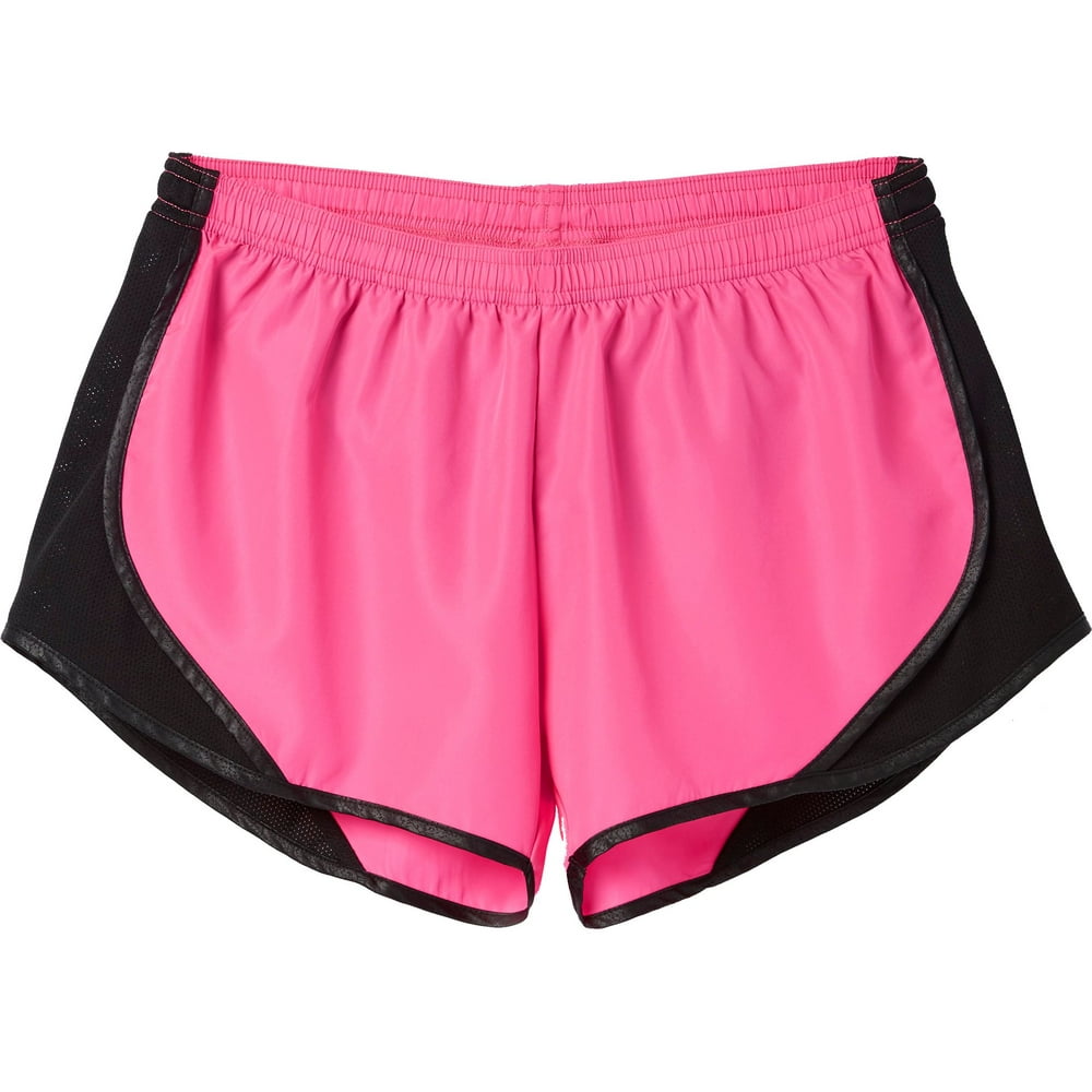 Soffe Soffe Juniors' Team Shorty Shorts Neon Pink/Black XL