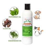 Flea Tick Shampoo for Pets - Powered by Plant based Natural Essential Oils