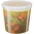 Deli Containers with Lids 86oz Leakproof BPAFree Plastic Food