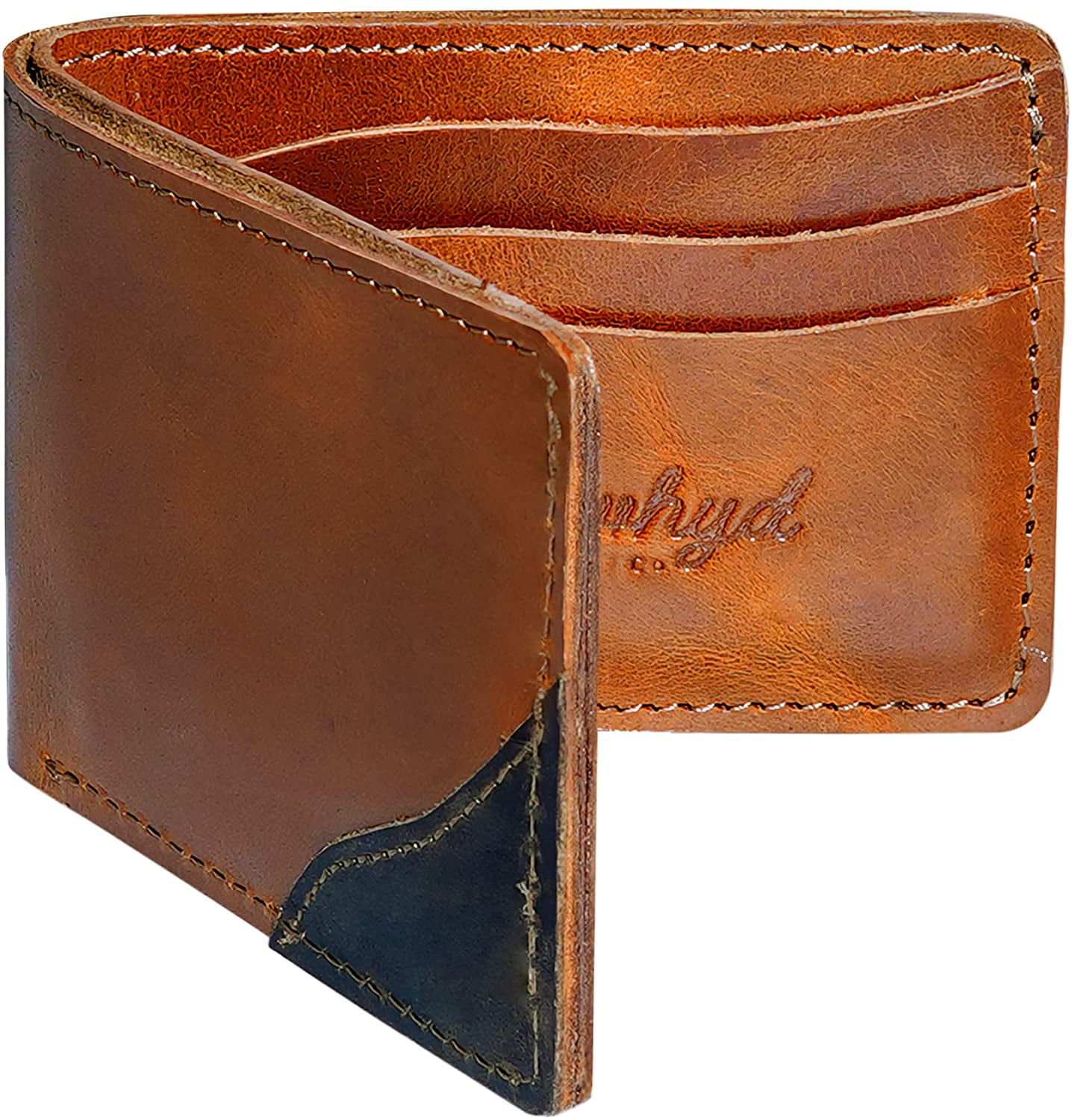 Tan Bi Fold 70 Gm Crunch Leather Wallet, Card Slots: 6