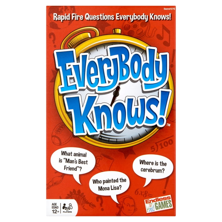 Everybody Knows! Quick Answer Card Game photo 2