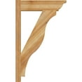 thumbnail image 3 of Ekena Millwork 6"W x 20"D x 32"H Funston Rough Sawn Traditional Outlooker, Western Red Cedar, 3 of 4