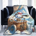 thumbnail image 6 of Hello Kitty Blanket, Super Soft Throw Blanket, Cozy Flannel Blankets For Boys Girls, Warm Blankets For Couch Sofa Bed, 50"X40", 6 of 9