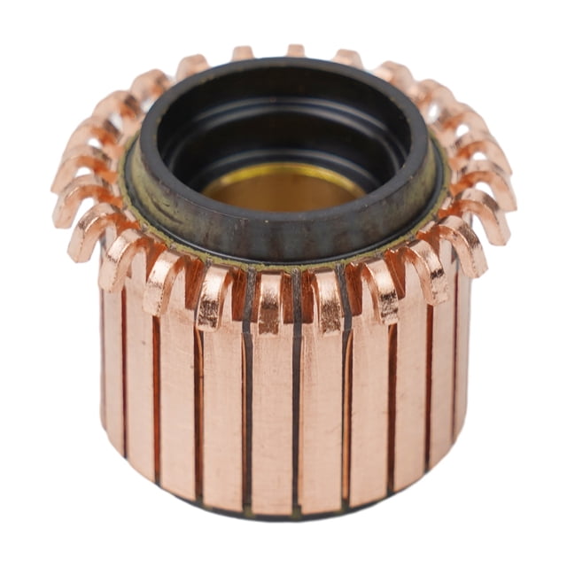 22.1 X 10 X 17.5(20.8) Mm 24P Teeth Copper Hook Type Electrical Motor Commutator 1Pcs